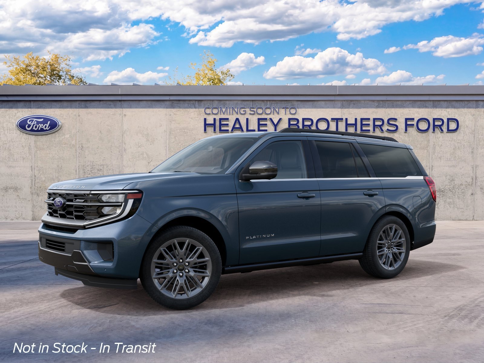 Photo view of 2027 Ford Expedition in Blue