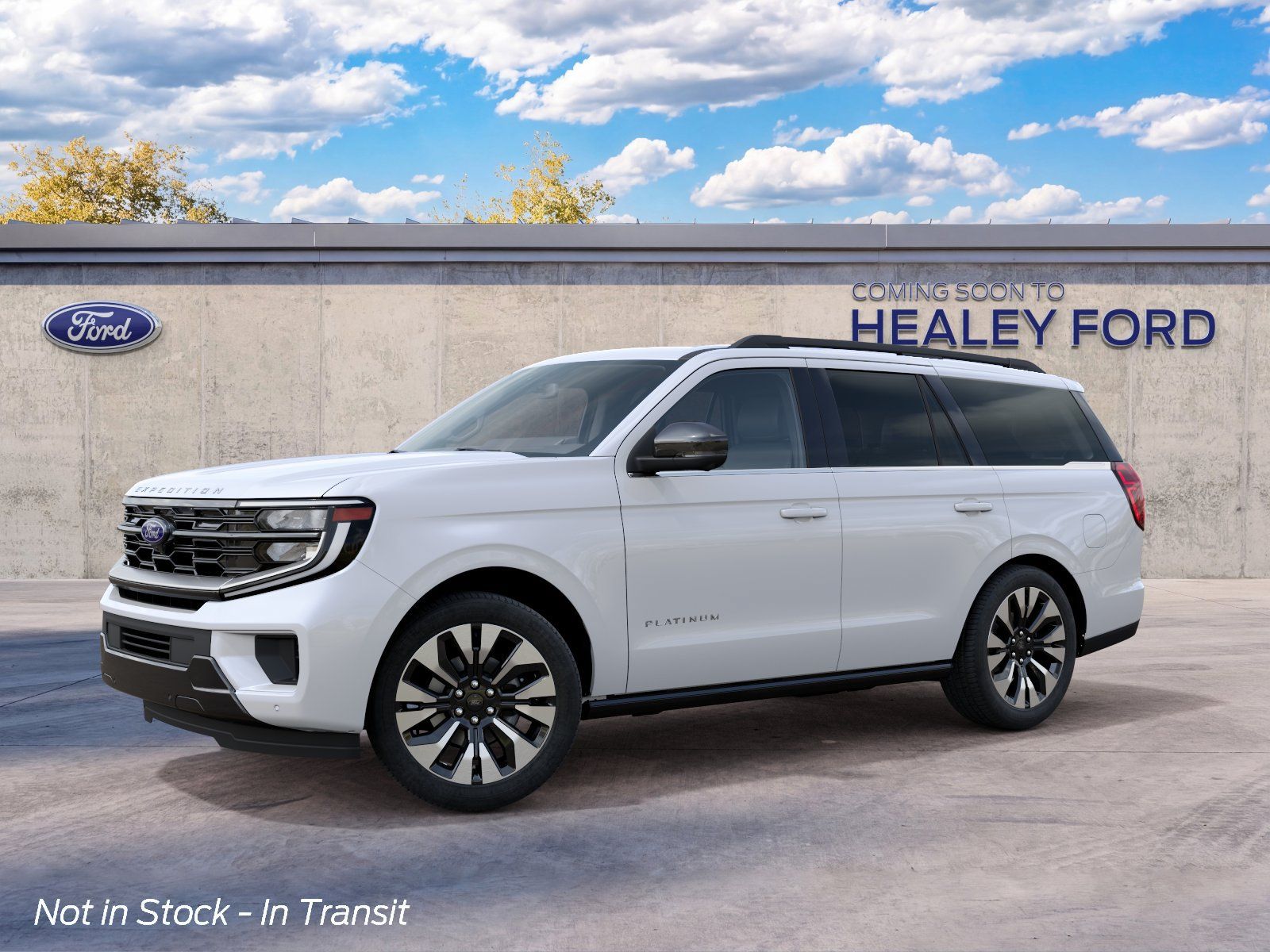 Photo view of 2027 Ford Expedition in White