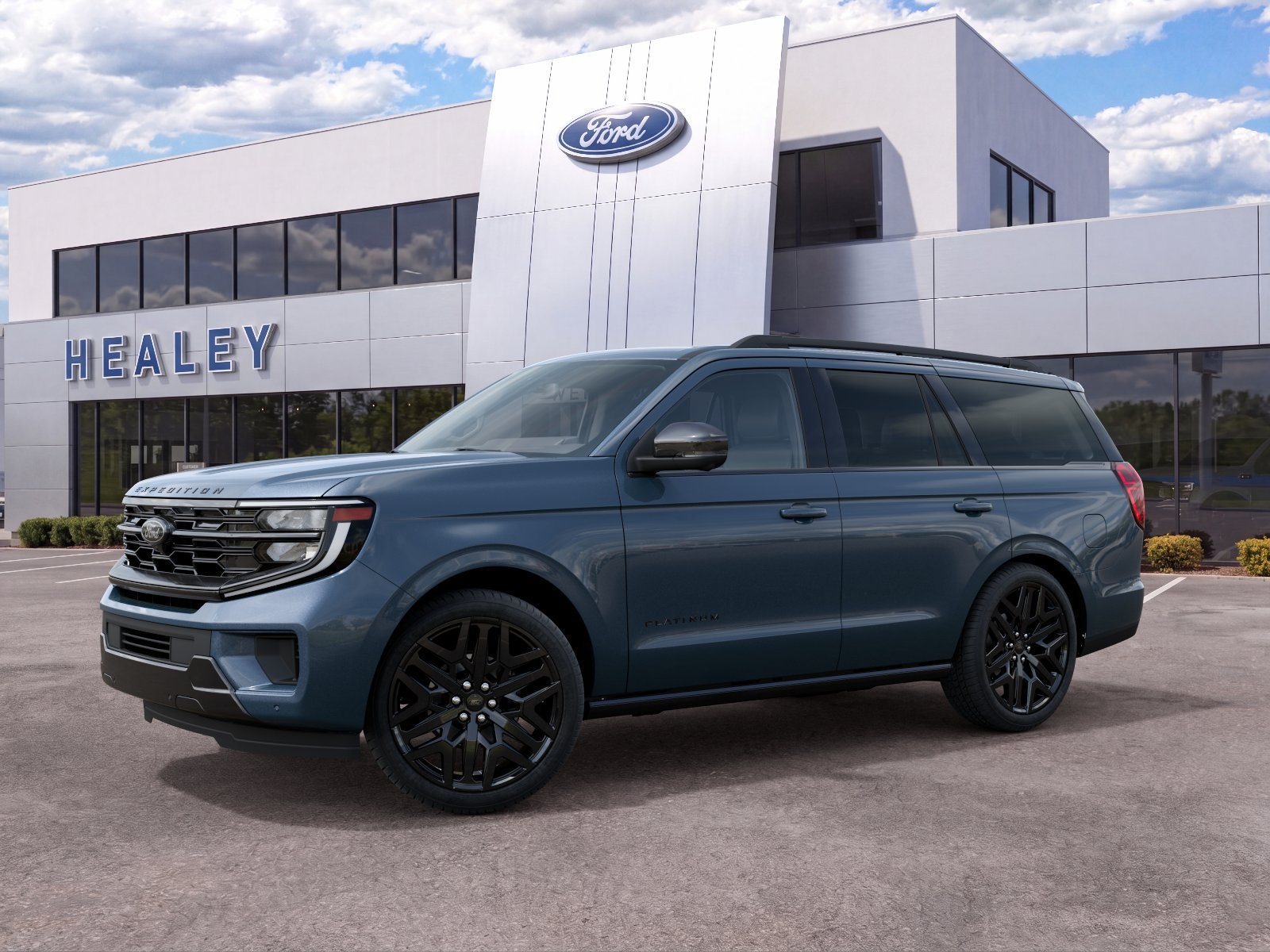 Photo view of 2027 Ford Expedition in Blue