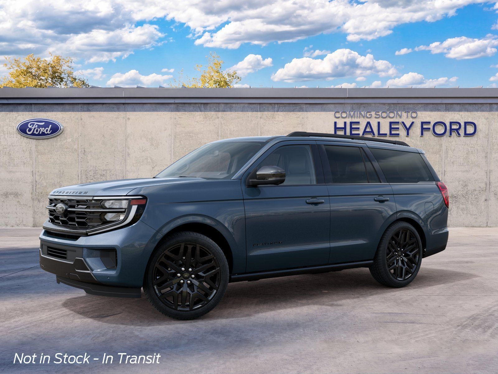 Photo view of 2027 Ford Expedition in Blue