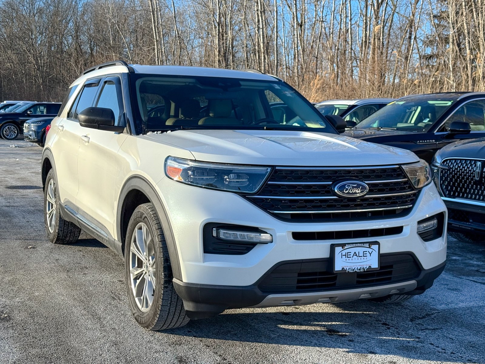 Photo view of 2020 Ford Explorer in White