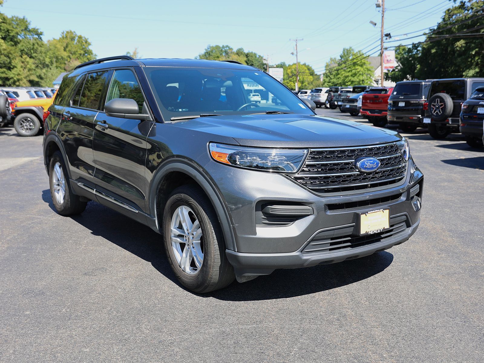 Photo view of 2020 Ford Explorer in Gray