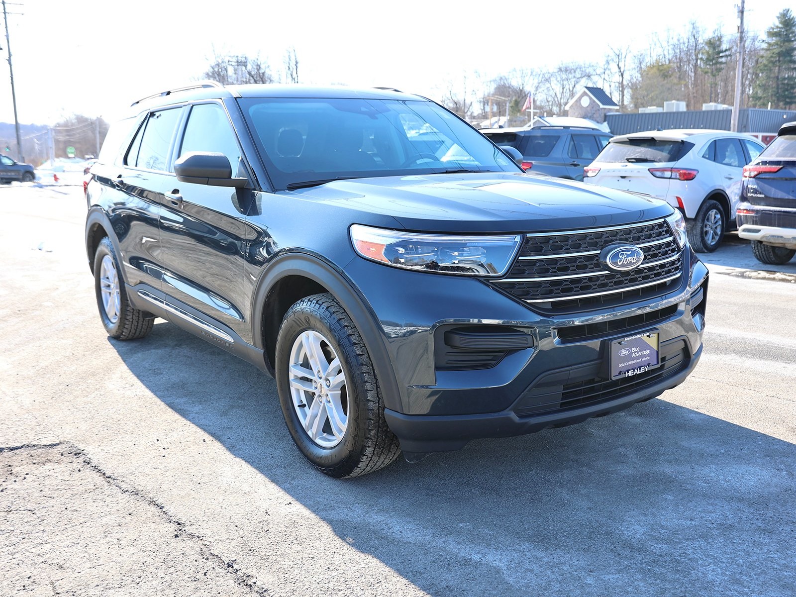 Photo view of 2023 Ford Explorer in Blue