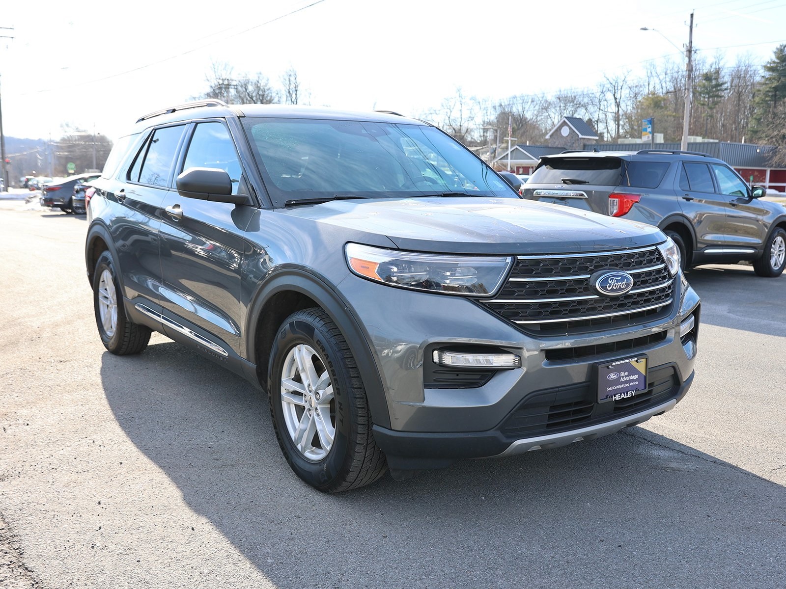 Photo view of 2023 Ford Explorer in Gray