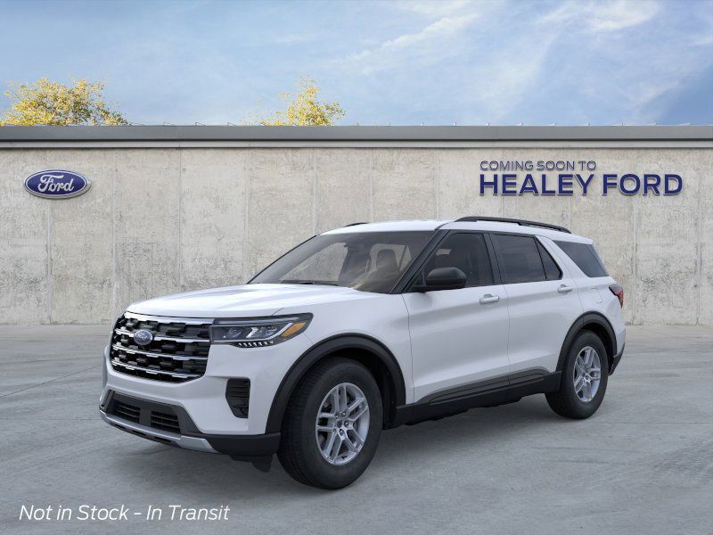 Photo view of 2026 Ford Explorer in White