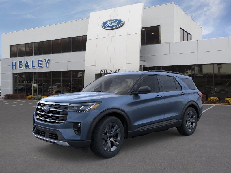 Photo view of 2026 Ford Explorer in Blue