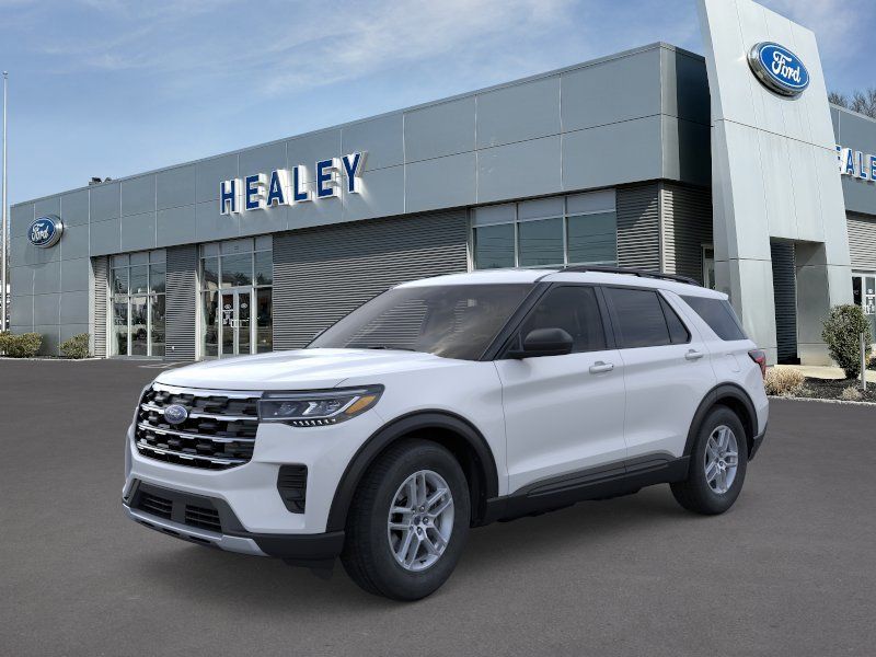 Photo view of 2026 Ford Explorer in White