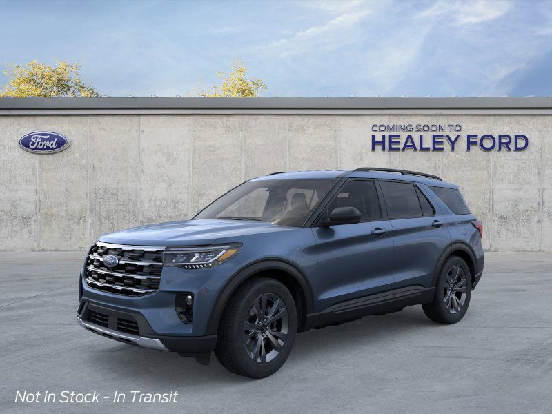 Photo view of 2026 Ford Explorer in Blue