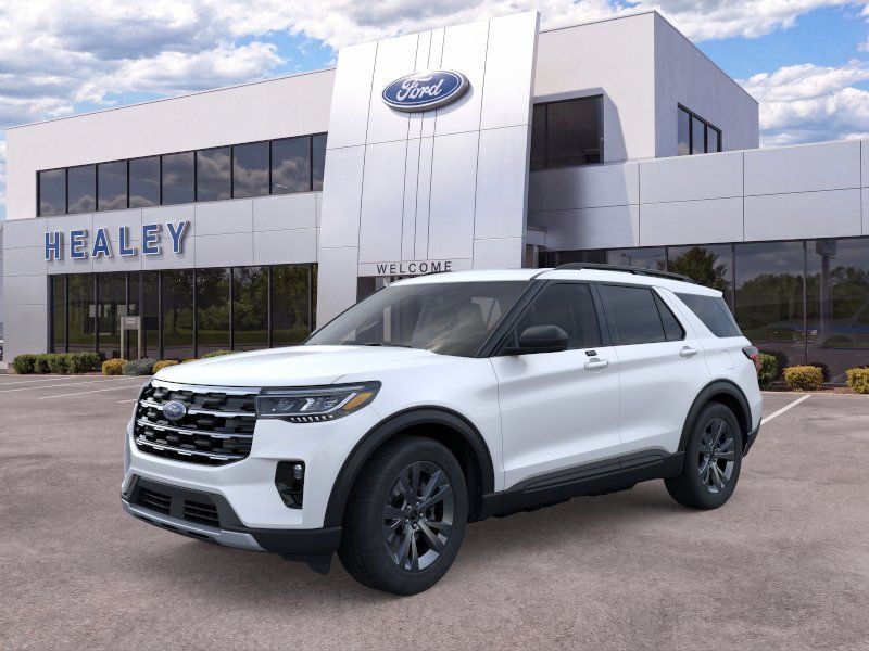 Photo view of 2026 Ford Explorer in White