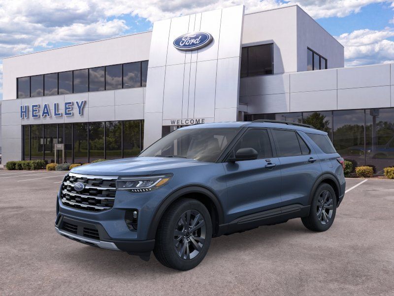 Photo view of 2026 Ford Explorer in Blue