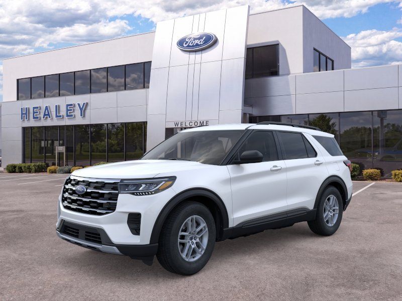 Photo view of 2026 Ford Explorer in White