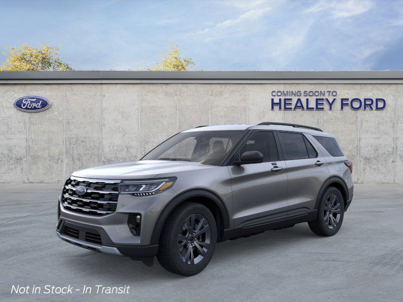 Photo view of 2026 Ford Explorer in Gray