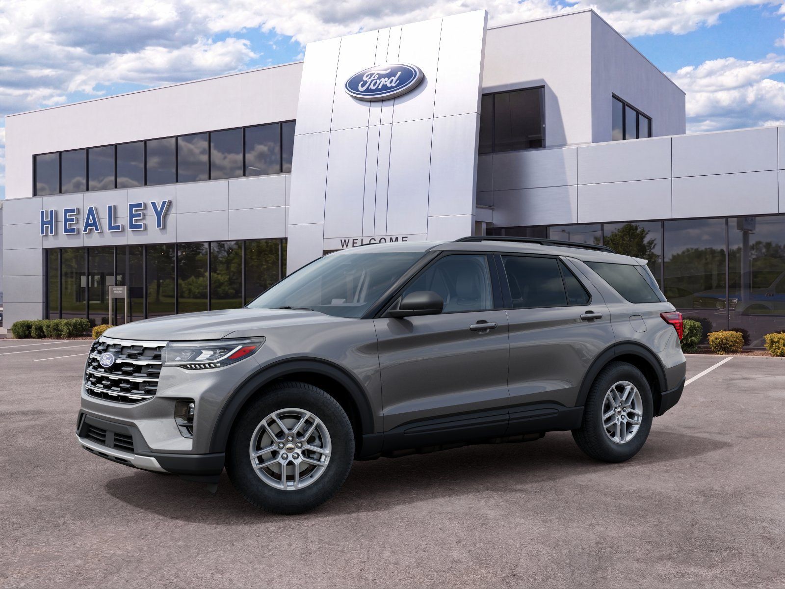 Photo view of 2027 Ford Explorer in Gray
