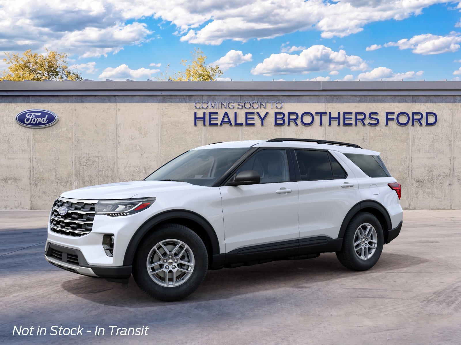 Photo view of 2027 Ford Explorer in White
