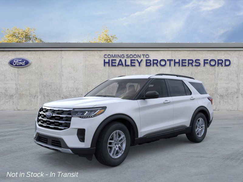 Photo view of 2026 Ford Explorer in White