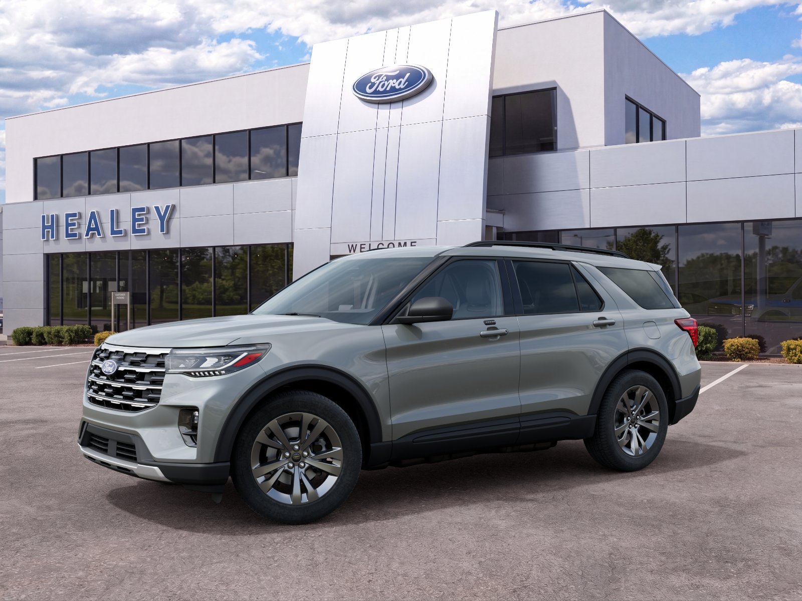 Photo view of 2027 Ford Explorer in Gray