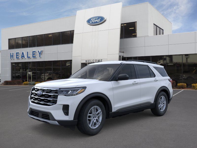 Photo view of 2026 Ford Explorer in White