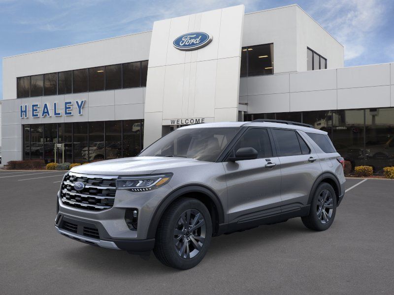 Photo view of 2026 Ford Explorer in Gray