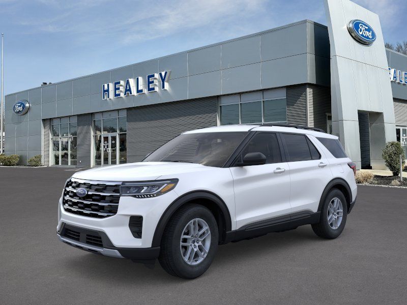 Photo view of 2026 Ford Explorer in White