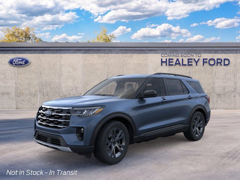 Photo view of 2026 Ford Explorer in Blue