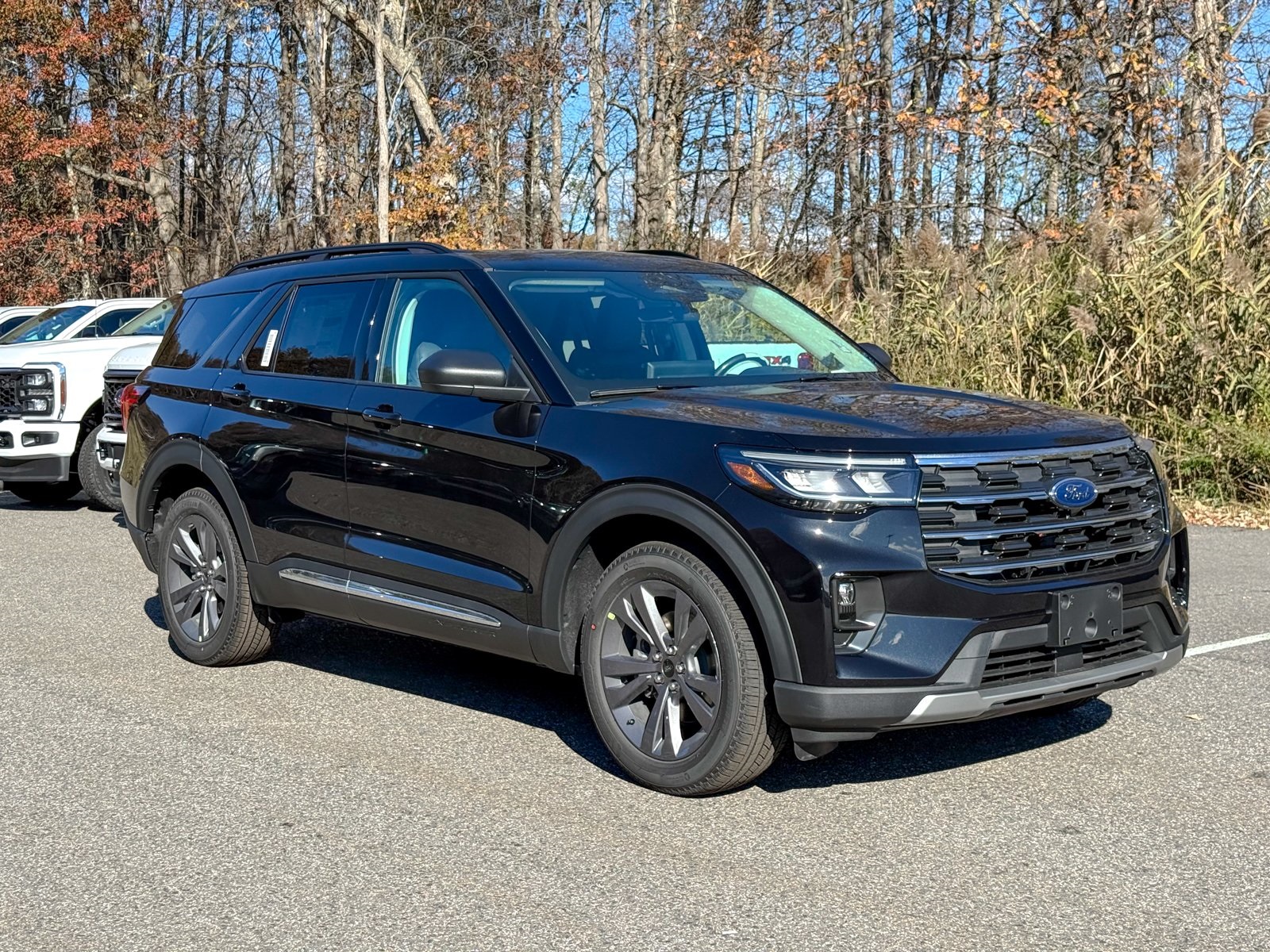 Photo view of 2025 Ford Explorer in Black