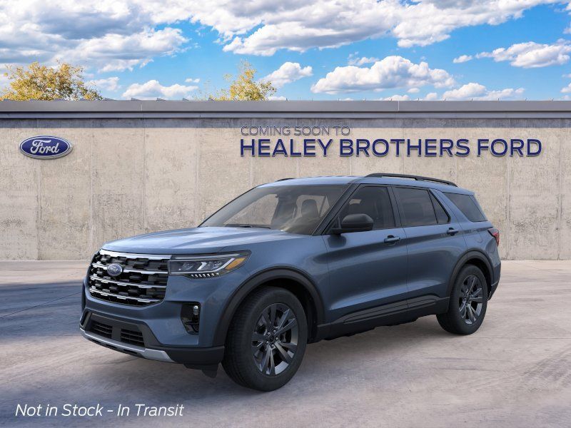 Photo view of 2026 Ford Explorer in Blue