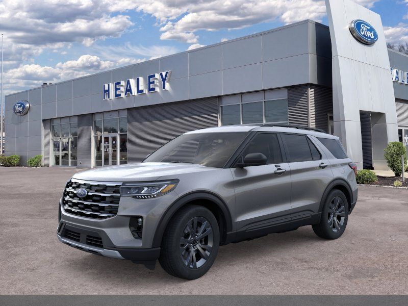 Photo view of 2026 Ford Explorer in Gray