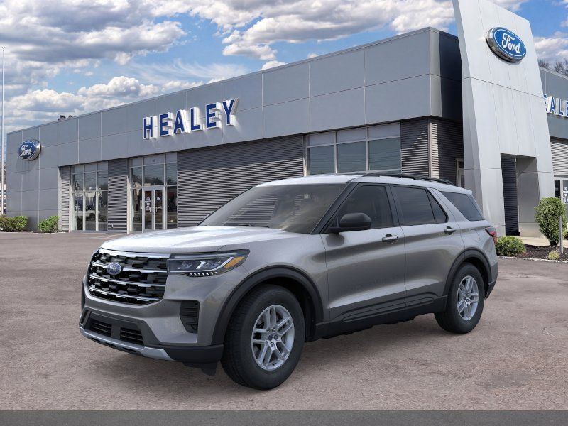 Photo view of 2026 Ford Explorer in Gray