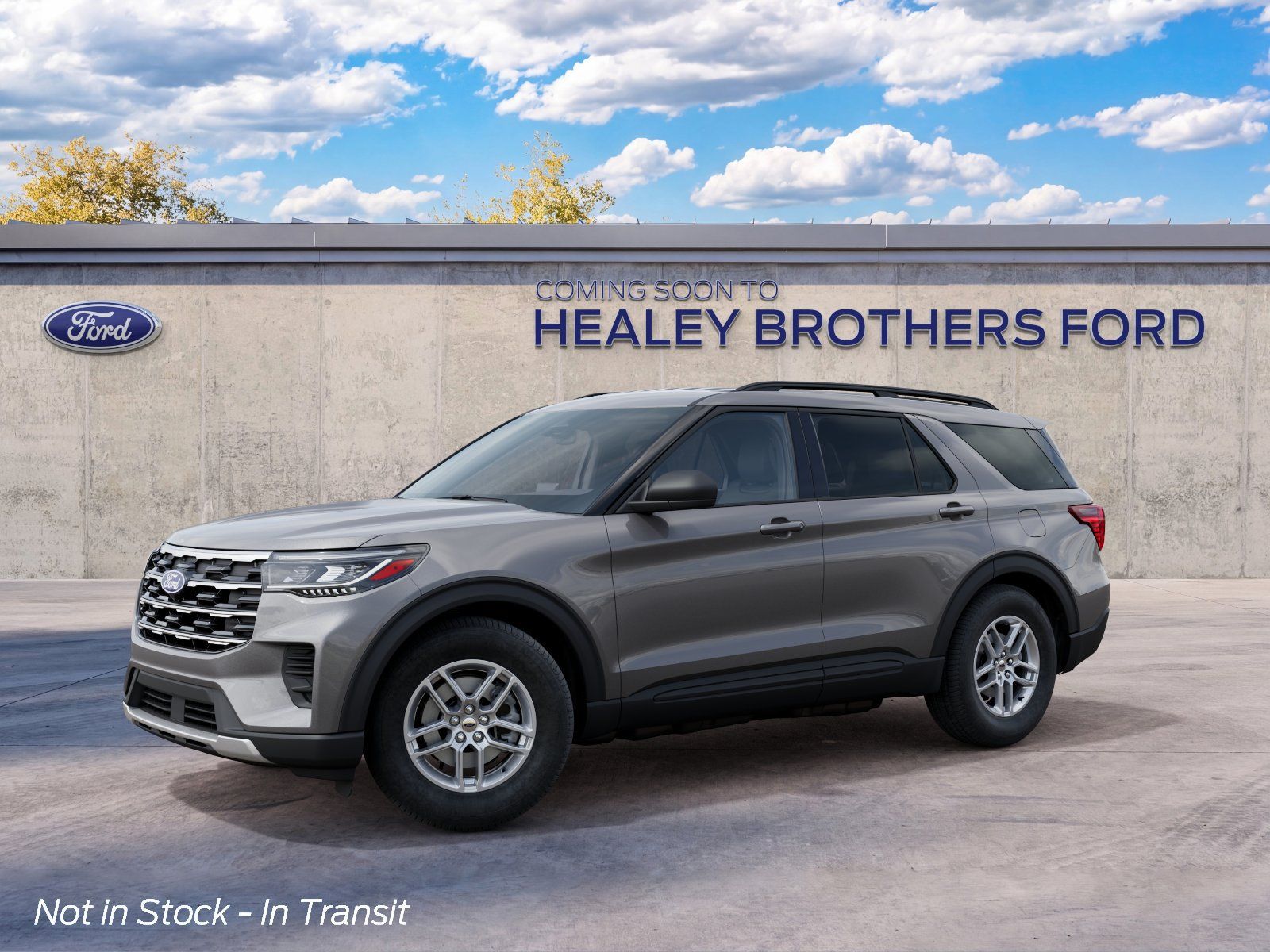 Photo view of 2027 Ford Explorer in Gray
