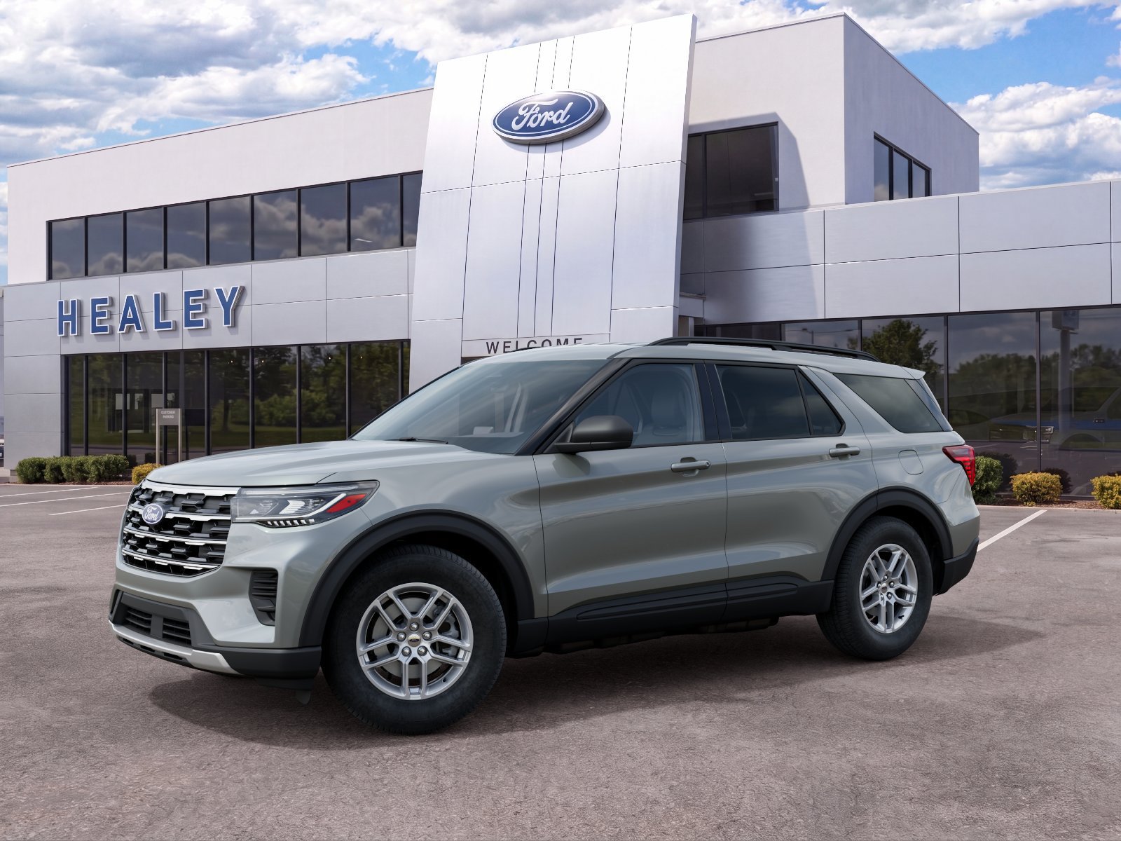 Photo view of 2027 Ford Explorer in Gray