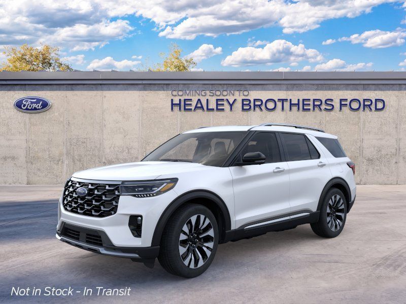 Photo view of 2026 Ford Explorer in White