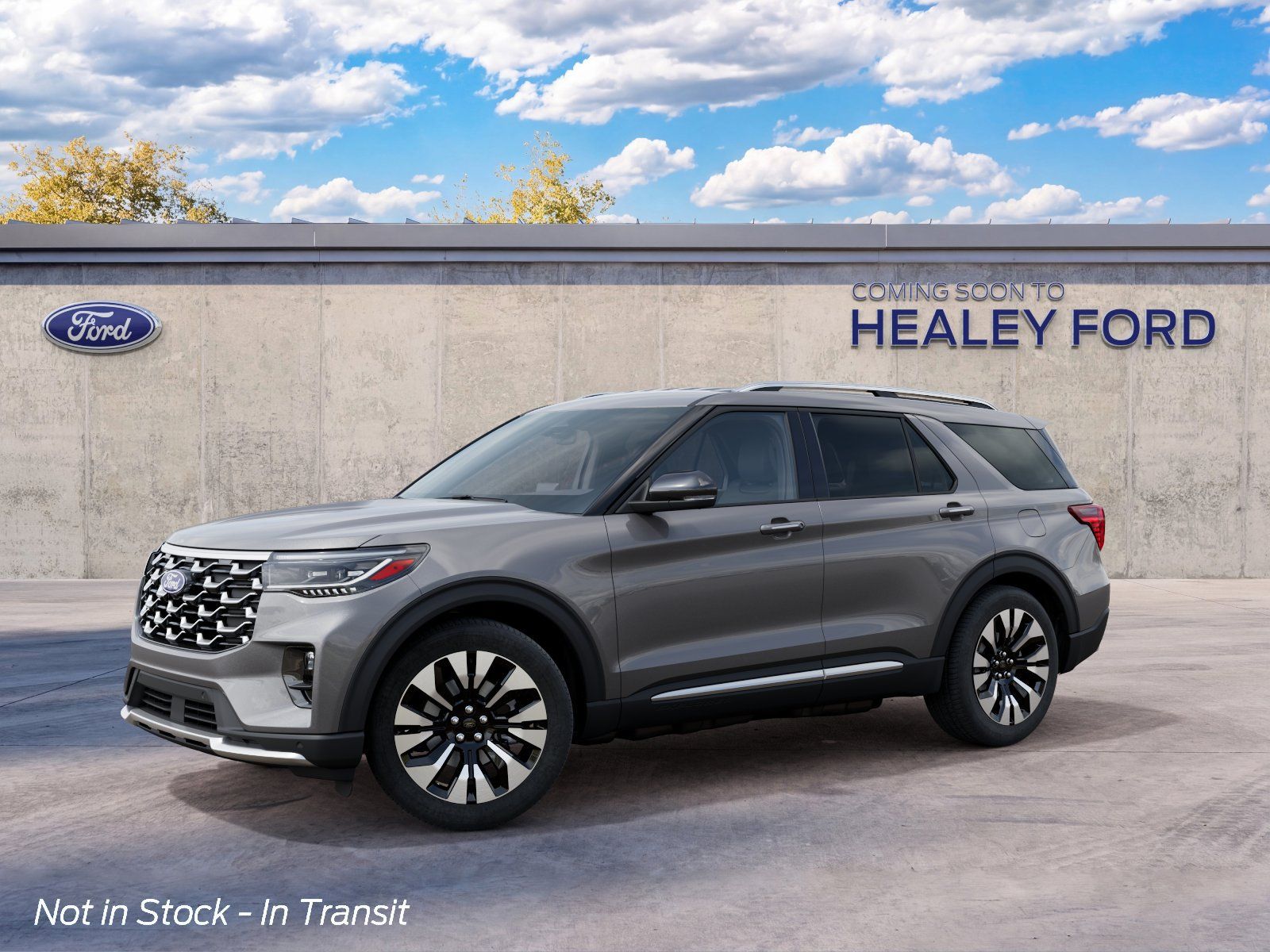 Photo view of 2027 Ford Explorer in Gray