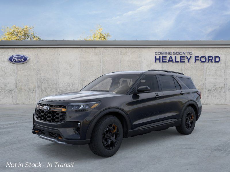 Photo view of 2026 Ford Explorer in Black