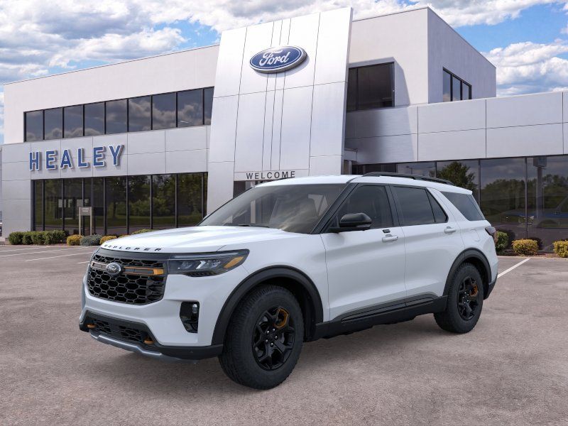 Photo view of 2026 Ford Explorer in White