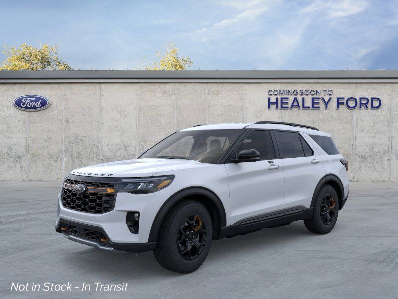 Photo view of 2026 Ford Explorer in White