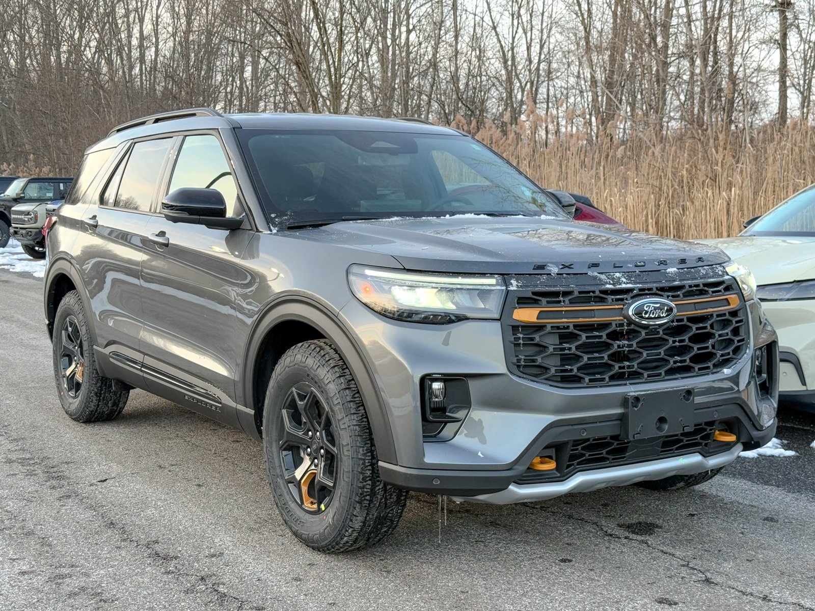 Photo view of 2026 Ford Explorer in Gray