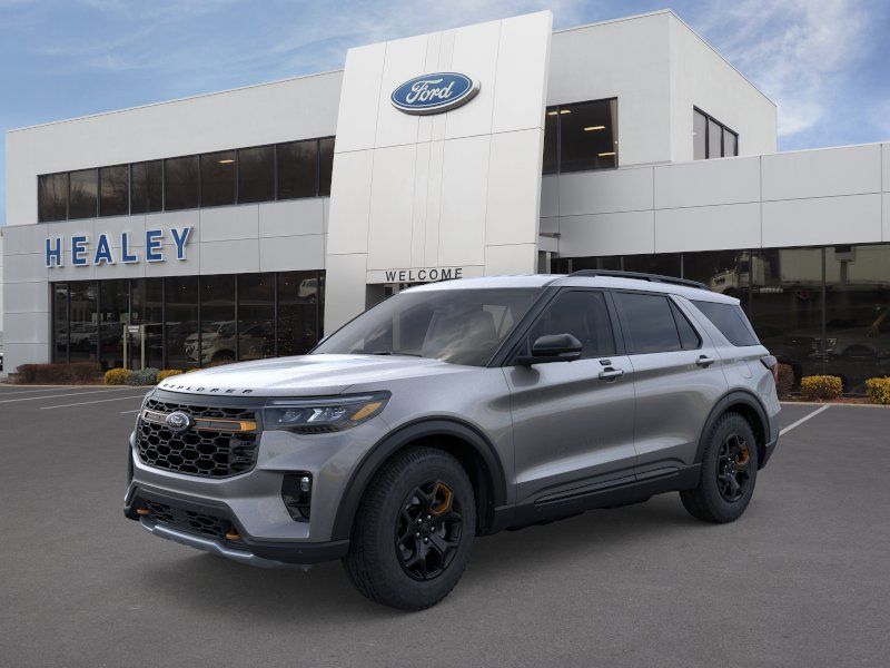 Photo view of 2026 Ford Explorer in Gray