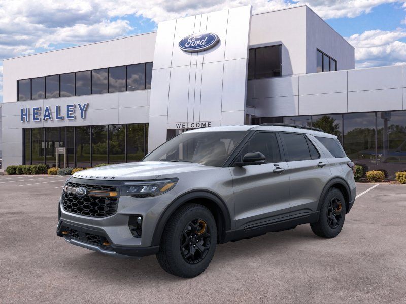 Photo view of 2026 Ford Explorer in Gray