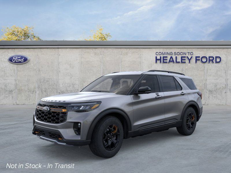 Photo view of 2026 Ford Explorer in Gray