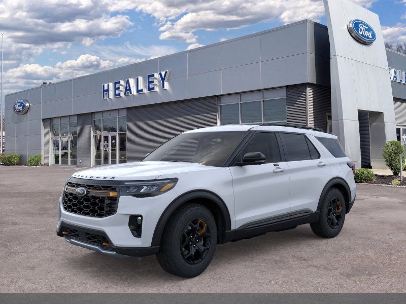 Photo view of 2026 Ford Explorer in White