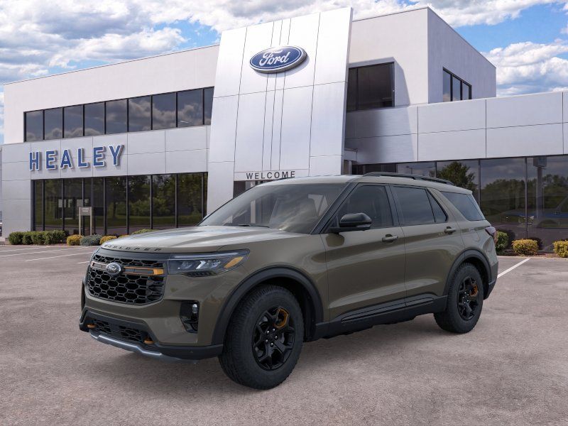 Photo view of 2026 Ford Explorer in Gray