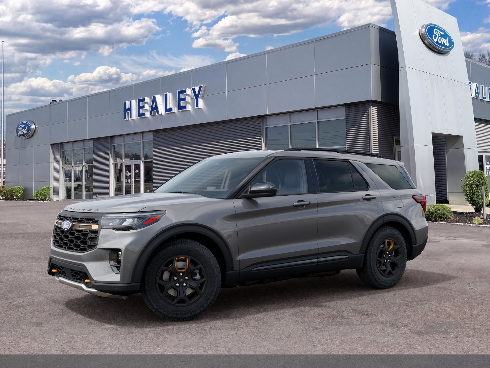 Photo view of 2027 Ford Explorer in Gray