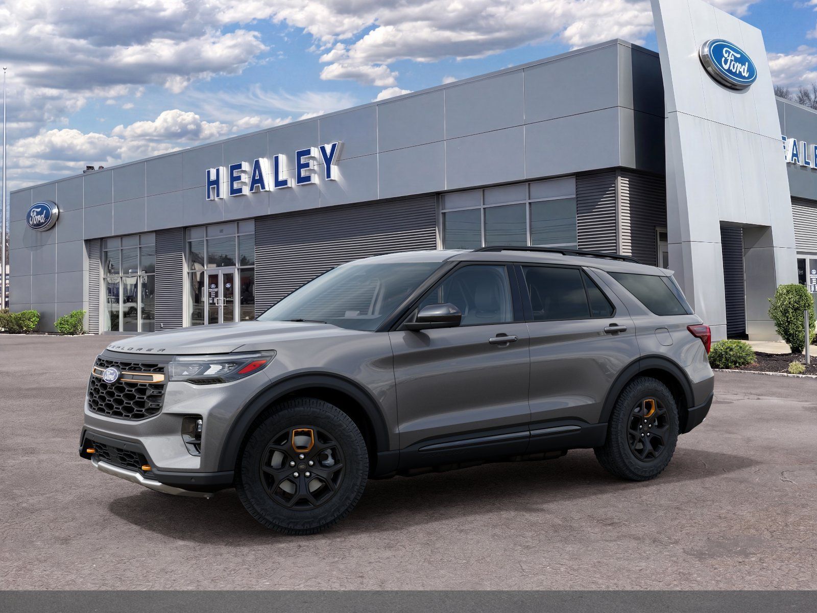Photo view of 2027 Ford Explorer in Gray