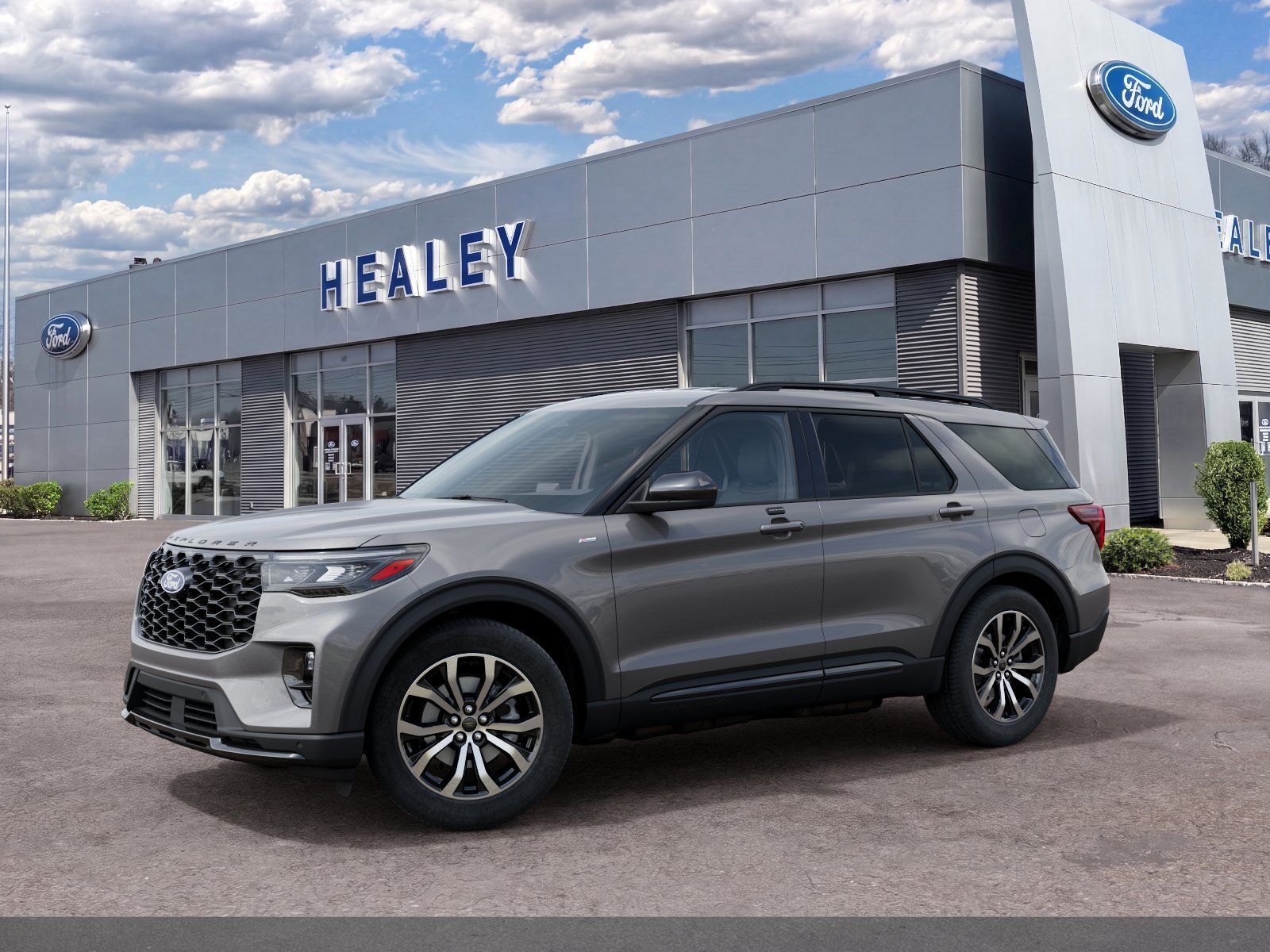 Photo view of 2027 Ford Explorer in Gray