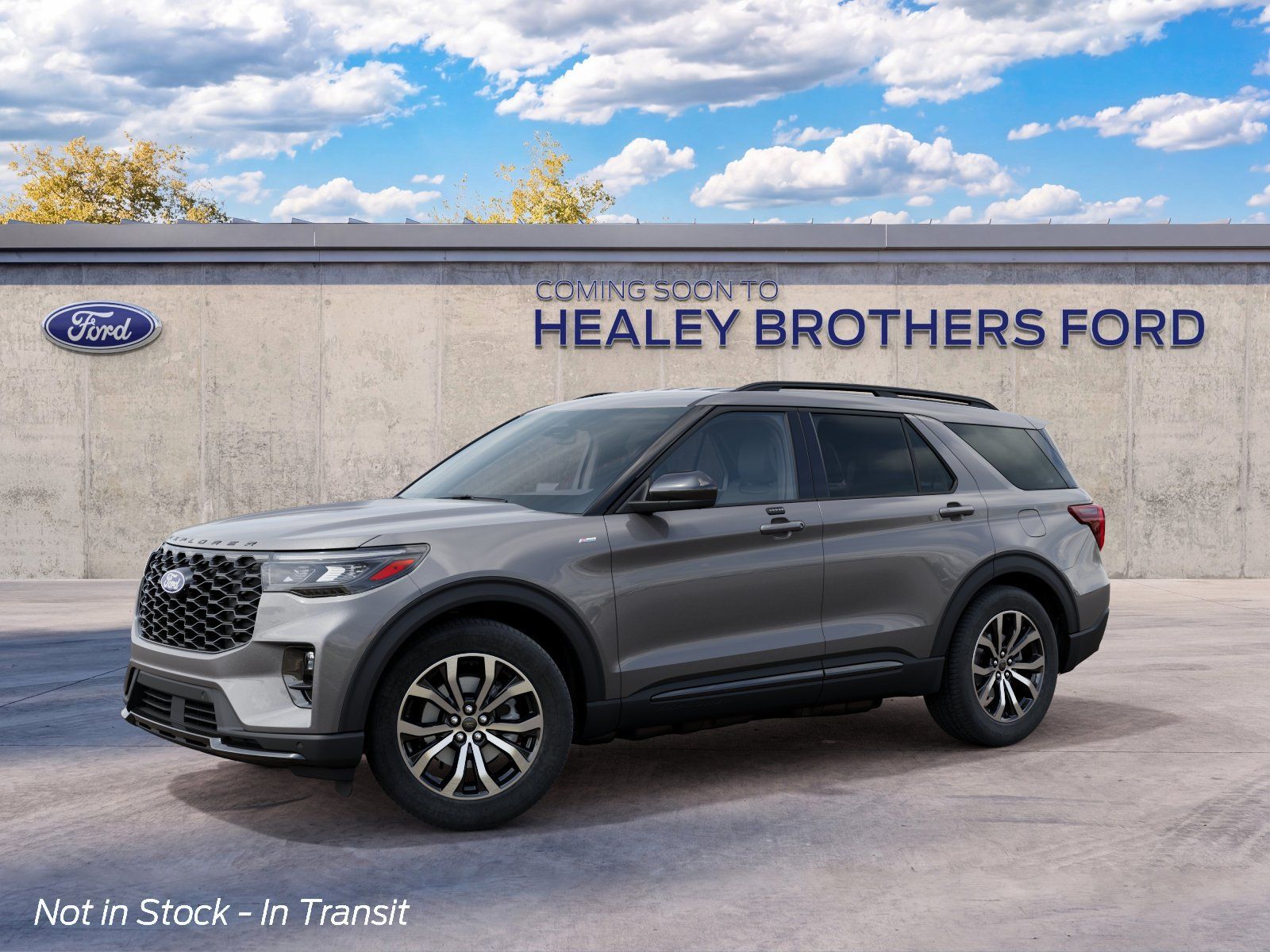 Photo view of 2027 Ford Explorer in Gray