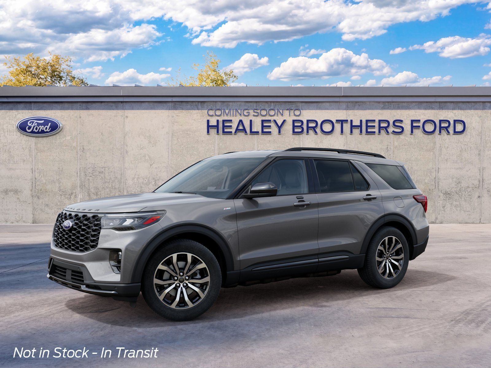 Photo view of 2027 Ford Explorer in Gray