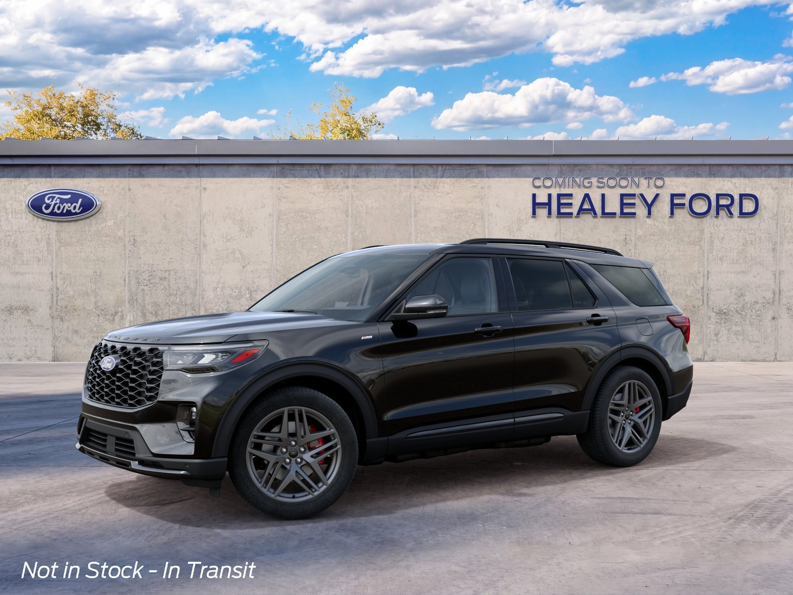 Photo view of 2027 Ford Explorer in Black