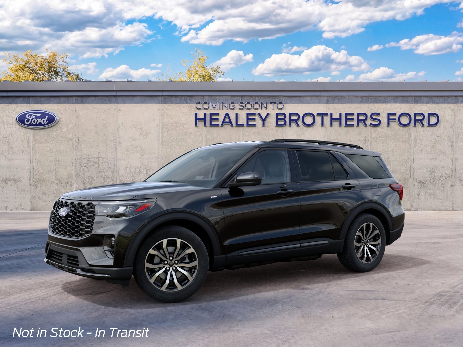Photo view of 2027 Ford Explorer in Black