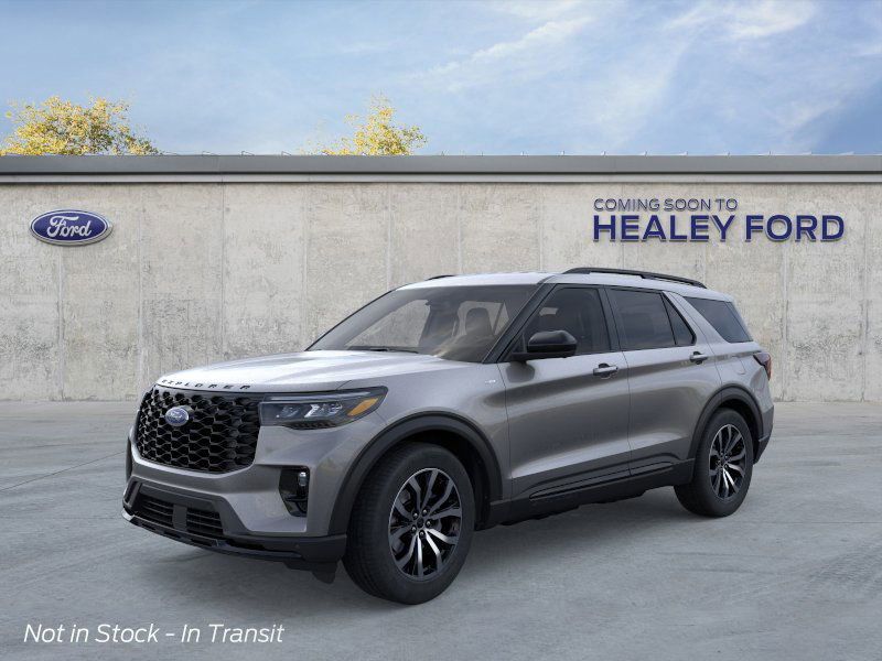 Photo view of 2026 Ford Explorer in Gray