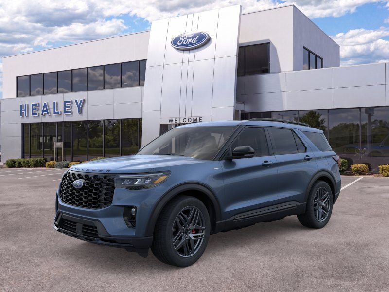 Photo view of 2026 Ford Explorer in Blue